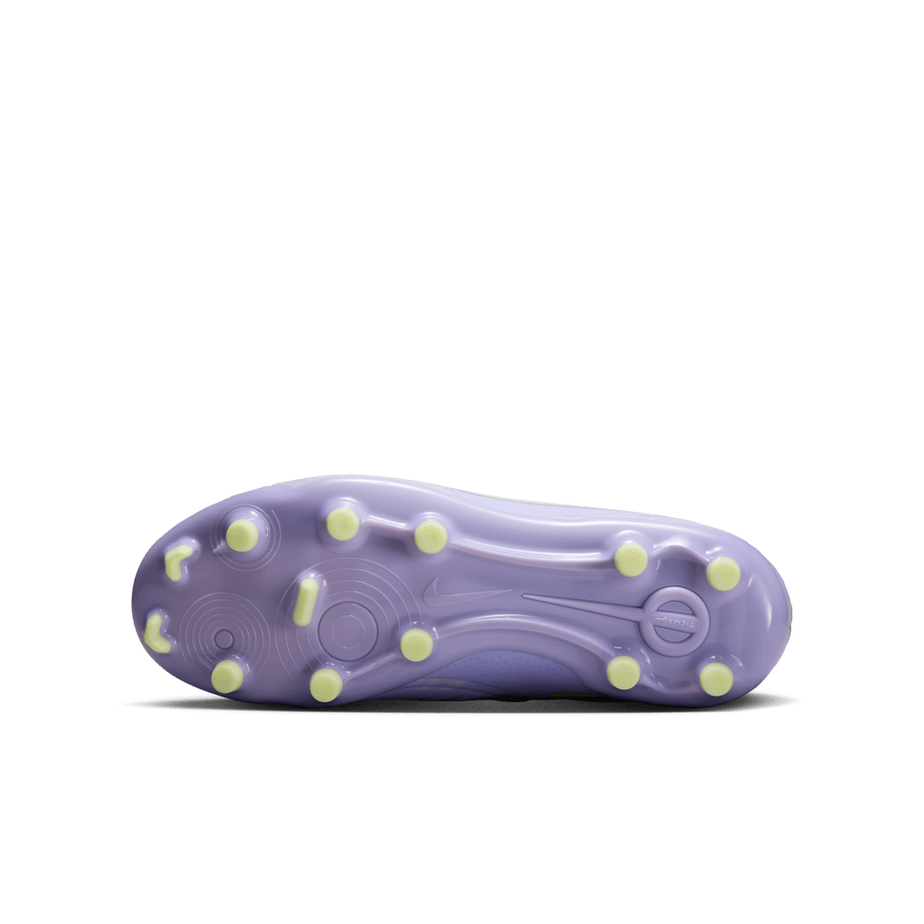 Nike United Jr. Tiempo Legend 10 Academy-Purple Agate/Barely Volt product image 6, provided for visual reference and product