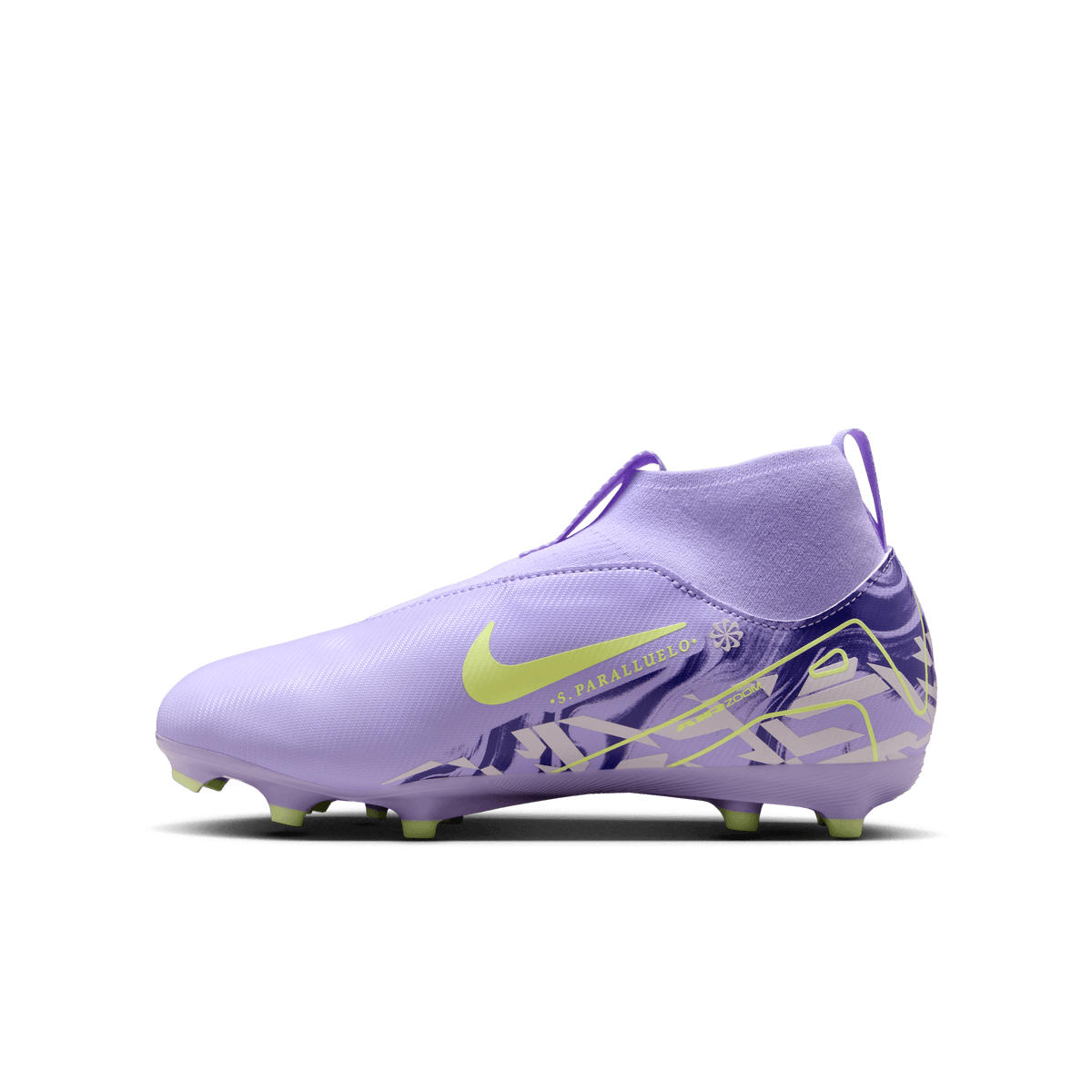 Nike Jr. Mercurial Superfly 10 Academy MG-Agate/Barely Volt product image 2, provided for visual reference and product