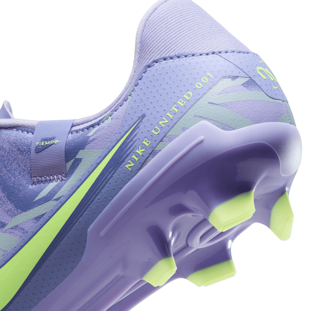 Nike United Tiempo Legend 10 Academy-Purple Agate/Barely Volt product image 5, provided for visual reference and product