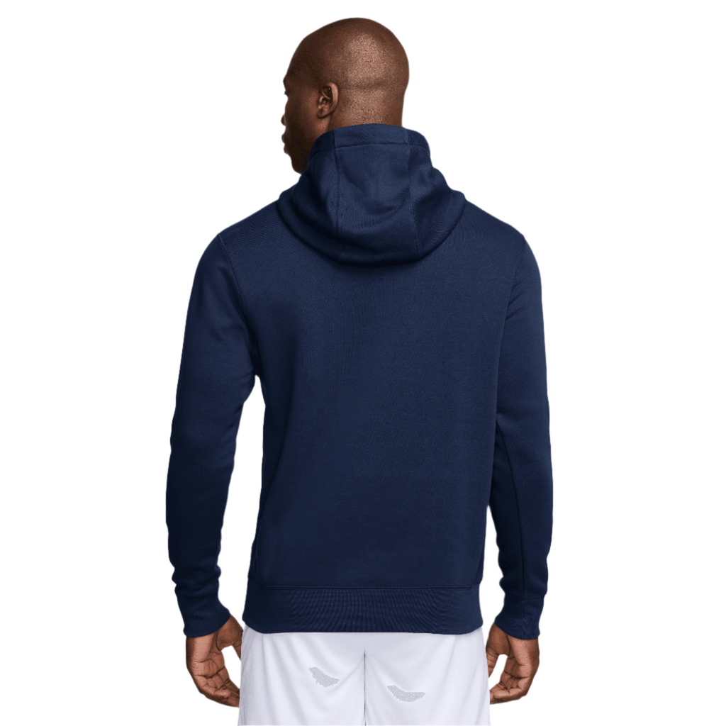Nike U.S. Men Club Pullover Hoodie-Blue product image 2, provided for visual reference and product detail review