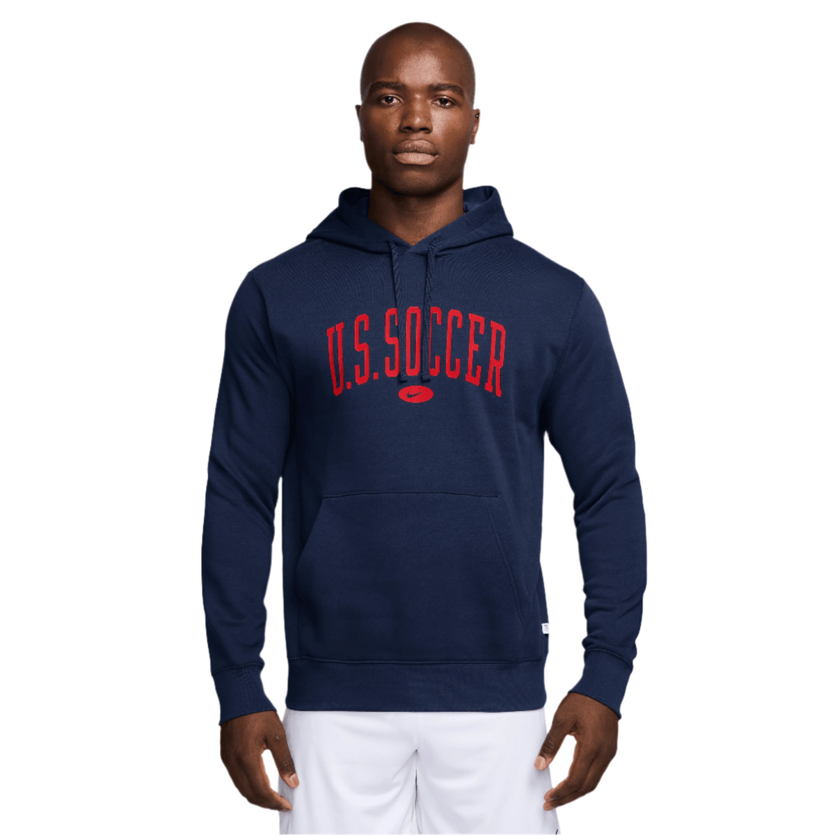 Nike U.S. Men Club Pullover Hoodie-Blue product image 1, provided for visual reference and product detail review