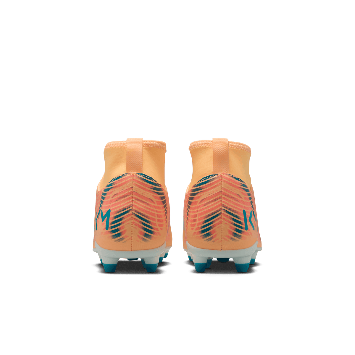 Nike Mercurial Superfly 10 Academy "Kylian Mbappé" TF -Melon Tint/Neo Turq-igloo product image 3, provided for visual