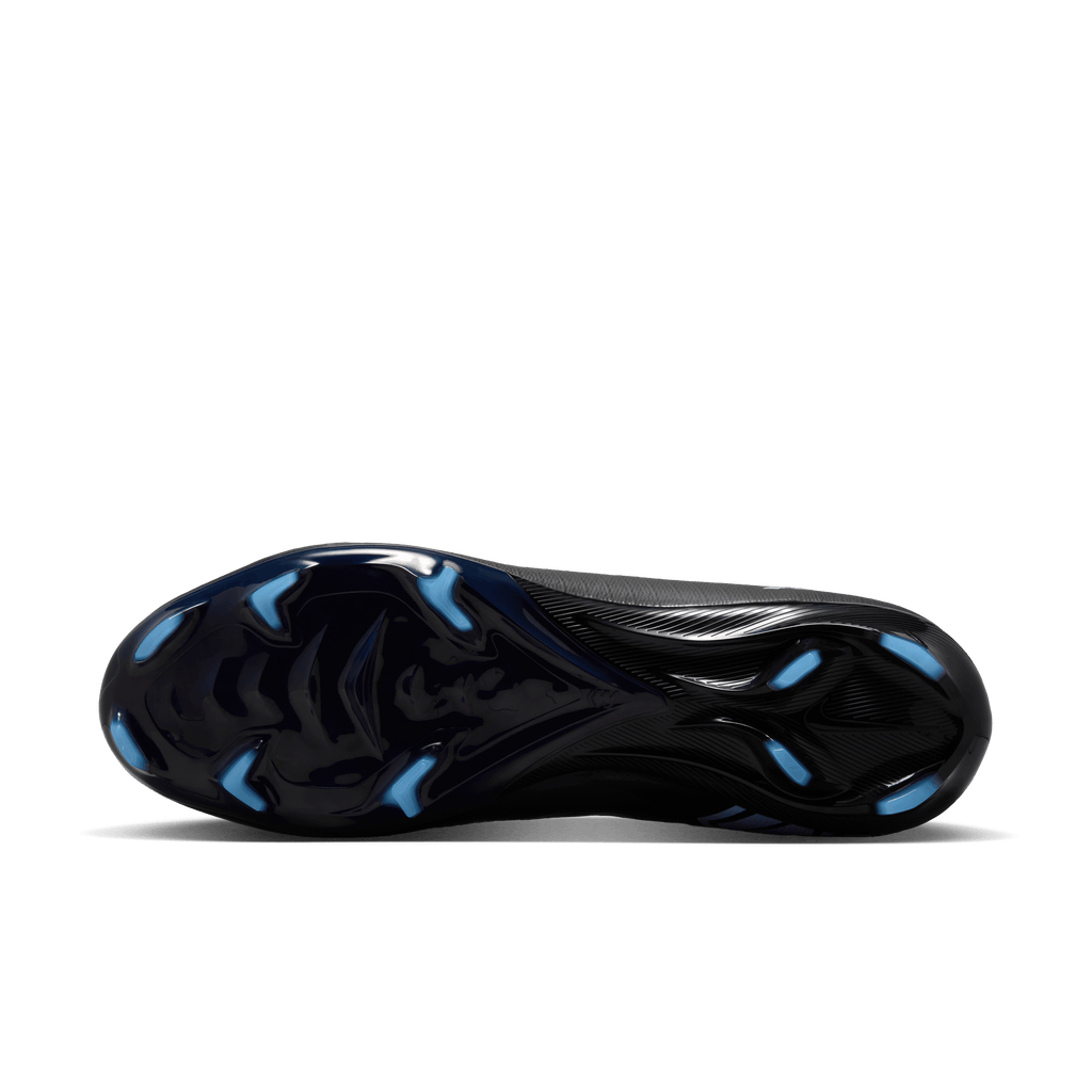 Nike Youth Mercurial Superfly 10 Pro FG High-Top Soccer Cleats-Black/ice Blue product image 6, provided for visual reference