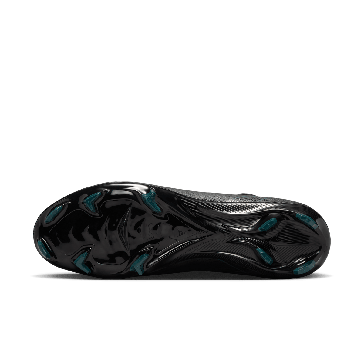 Nike Mercurial Superfly 10 Pro FG High-Top Soccer Cleats-Black/Deep Jungle product image 5, provided for visual reference