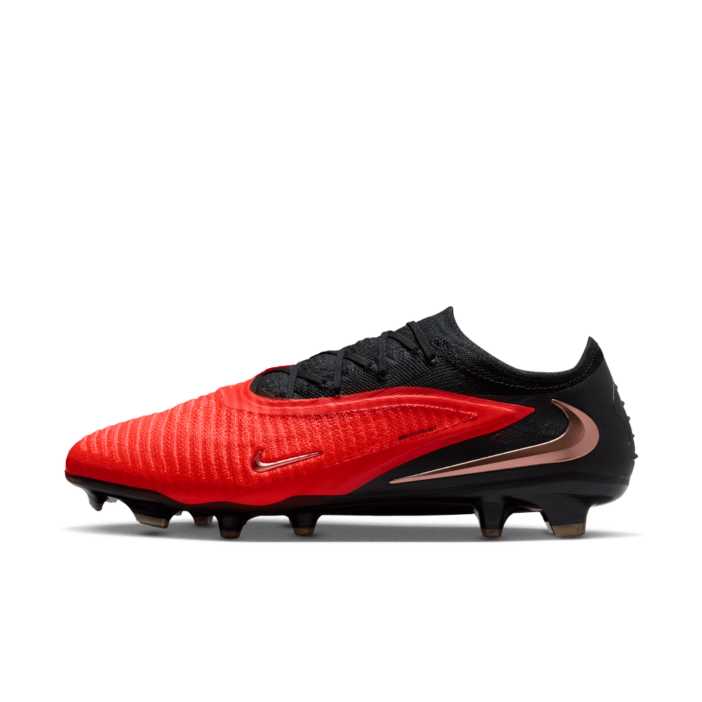 Nike Phantom Youth 6 Low Elite FG - BRIGHT CRIMSON/BLUR-BLACK product image 9, provided for visual reference and product