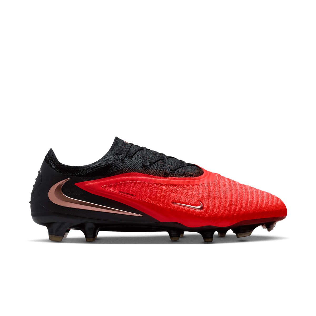 Nike Phantom 6 Low Elite FG - BRIGHT CRIMSON/BLUR-BLACK product image 1, provided for visual reference and product detail