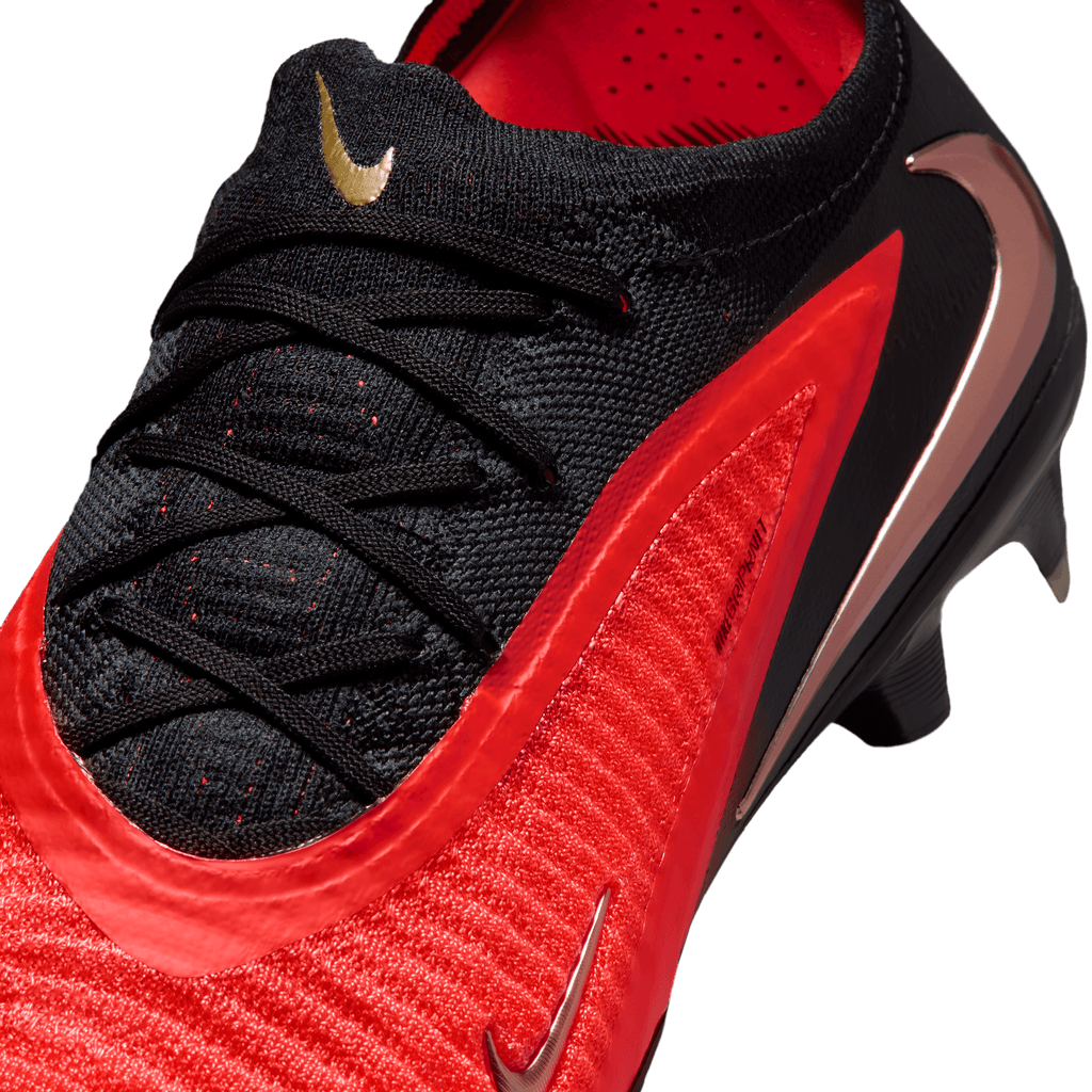 Nike Phantom 6 Low Elite FG - BRIGHT CRIMSON/BLUR-BLACK product image 7, provided for visual reference and product detail