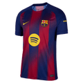 Nike Men FC Barcelona Home Stadium Dri-FIT Soccer Jersey 25/26 product image 1, provided for visual reference and product