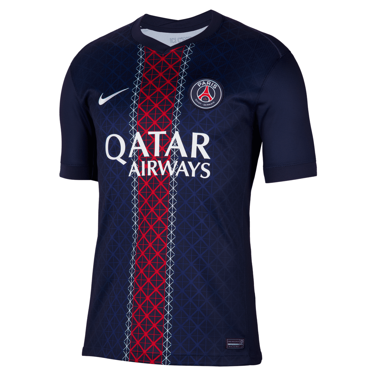 Nike Men Paris Saint-Germain Stadium Home Dri-FIT Soccer Jersey 25/26 product image 1, provided for visual reference and