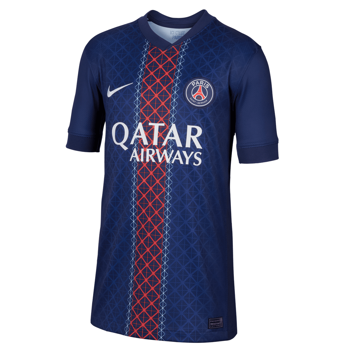 Nike Youth Paris Saint-German Stadium Home Jersey 25/26 product image 1, provided for visual reference and product detail