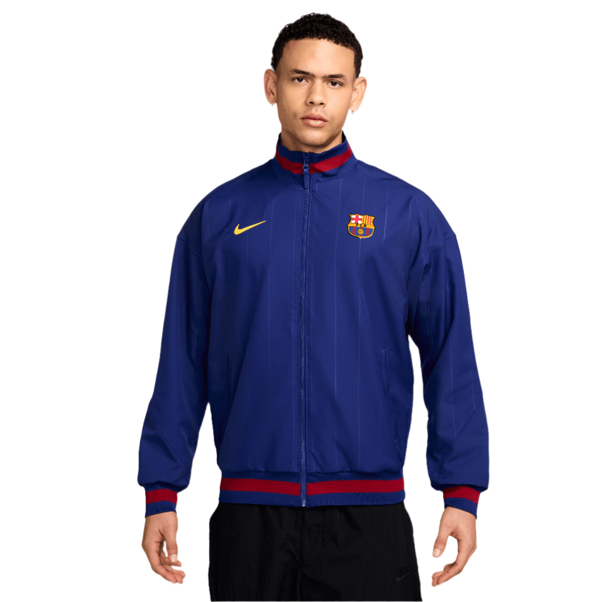 Nike FC Barcelona Strike Anthem Jacket product image 1, provided for visual reference and product detail review