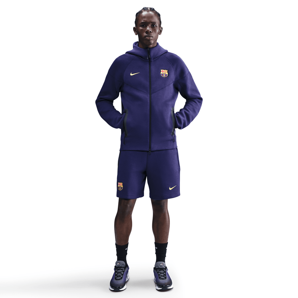 Nike FC Barcelona Tech Fleece Jacket product image 1, provided for visual reference and product detail review