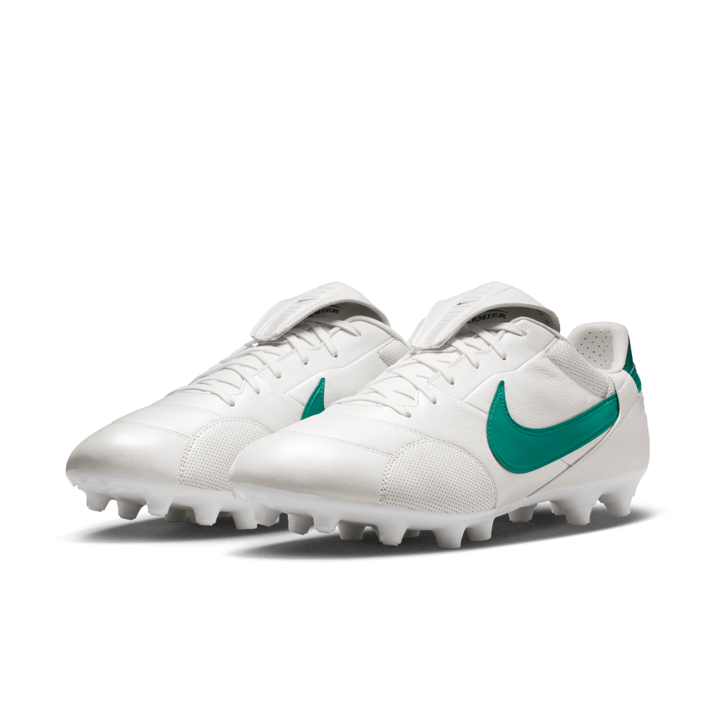 Nike Premier 3 FG-SUMMIT WHITE/MISTIC GREEN product image 3, provided for visual reference and product detail review