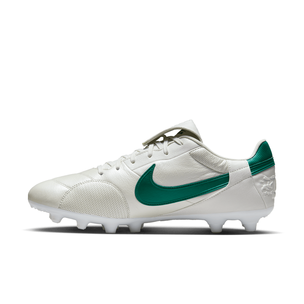 Nike Premier 3 FG-SUMMIT WHITE/MISTIC GREEN product image 2, provided for visual reference and product detail review