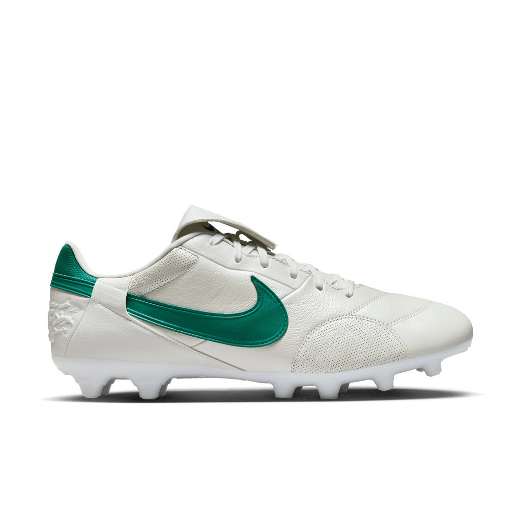 Nike Premier 3 FG-SUMMIT WHITE/MISTIC GREEN product image 1, provided for visual reference and product detail review