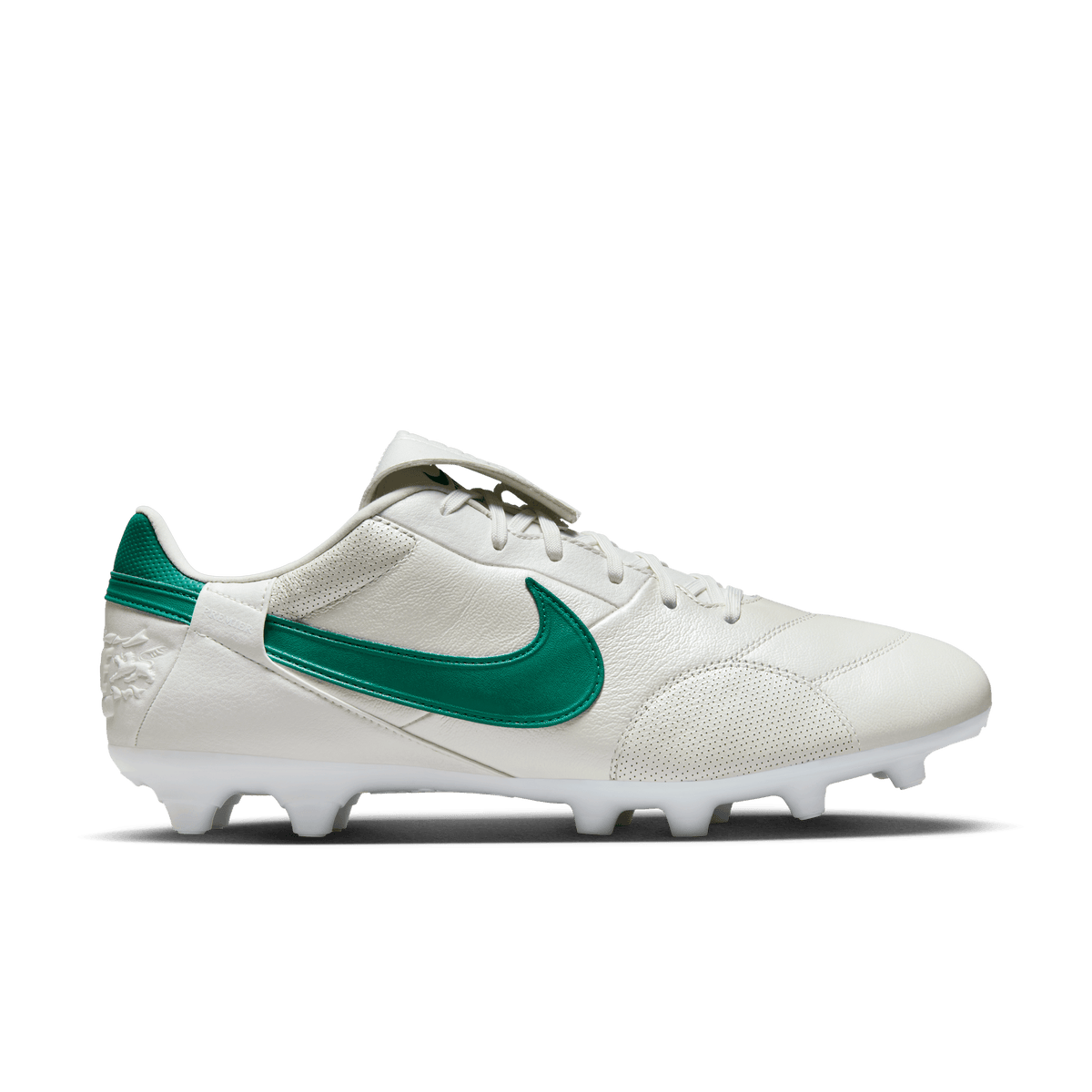 Nike Premier 3 FG-SUMMIT WHITE/MISTIC GREEN product image 1, provided for visual reference and product detail review