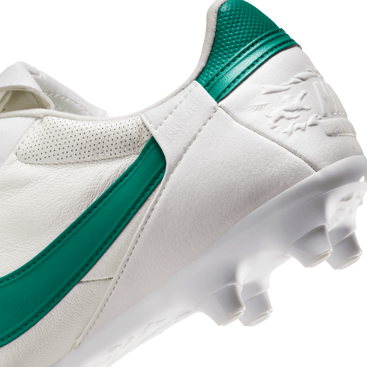 Nike Premier 3 FG-SUMMIT WHITE/MISTIC GREEN product image 5, provided for visual reference and product detail review