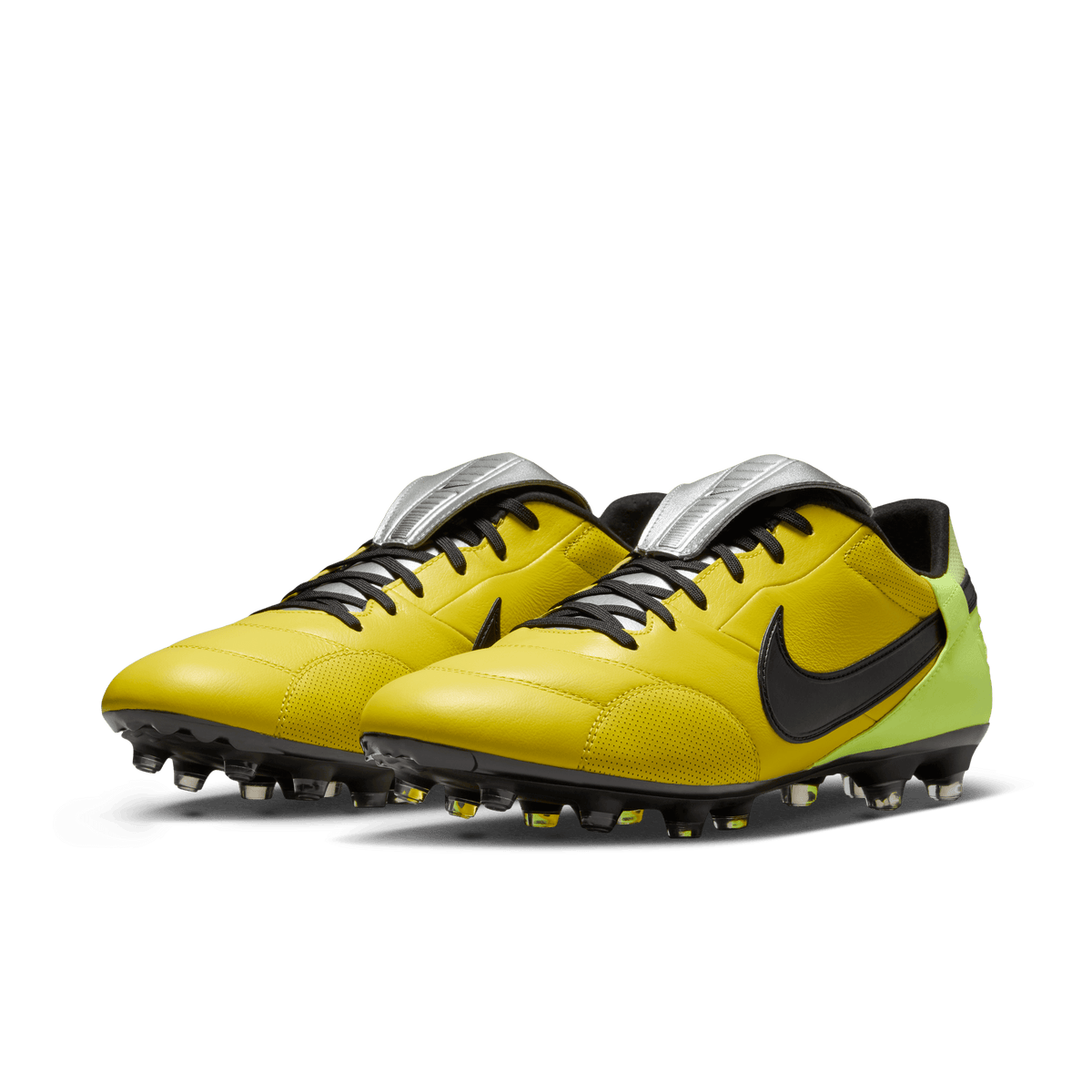 Nike Premier 3 FG-VOLT ICE/BLACK-VIBRANT YELLOW product image 3, provided for visual reference and product detail review