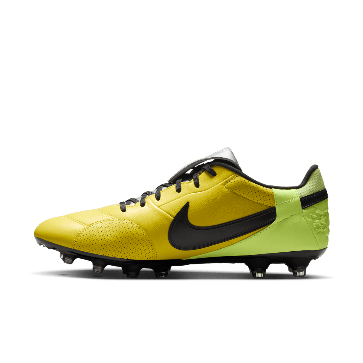 Nike Premier 3 FG-VOLT ICE/BLACK-VIBRANT YELLOW product image 2, provided for visual reference and product detail review
