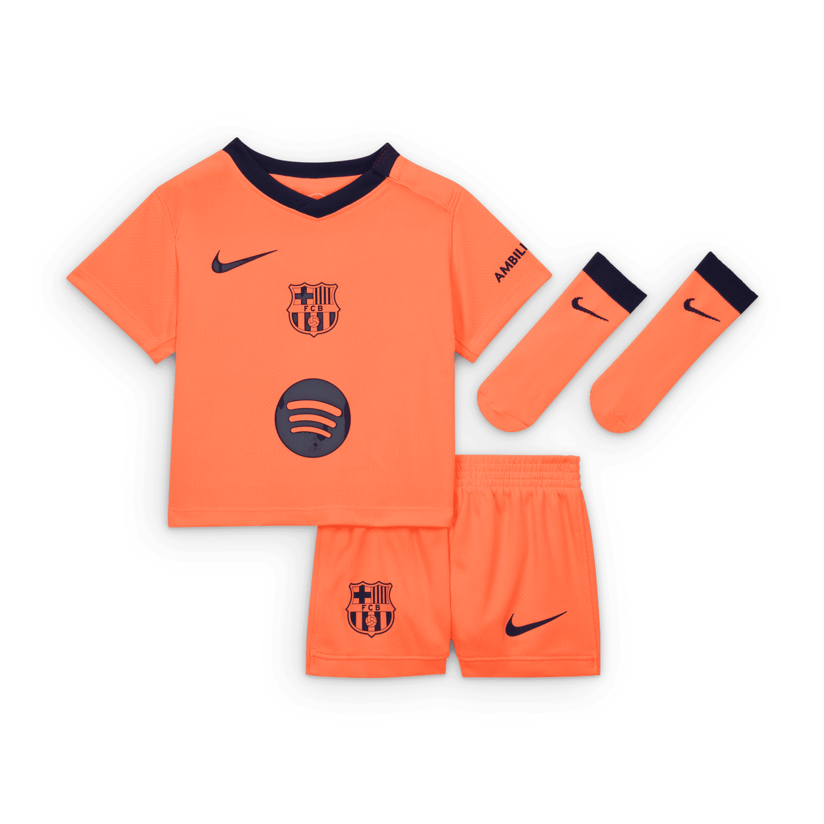 Nike Toddler Unisex FC Barcelona 3rd Mini Kit 25/26 product image 1, provided for visual reference and product detail review