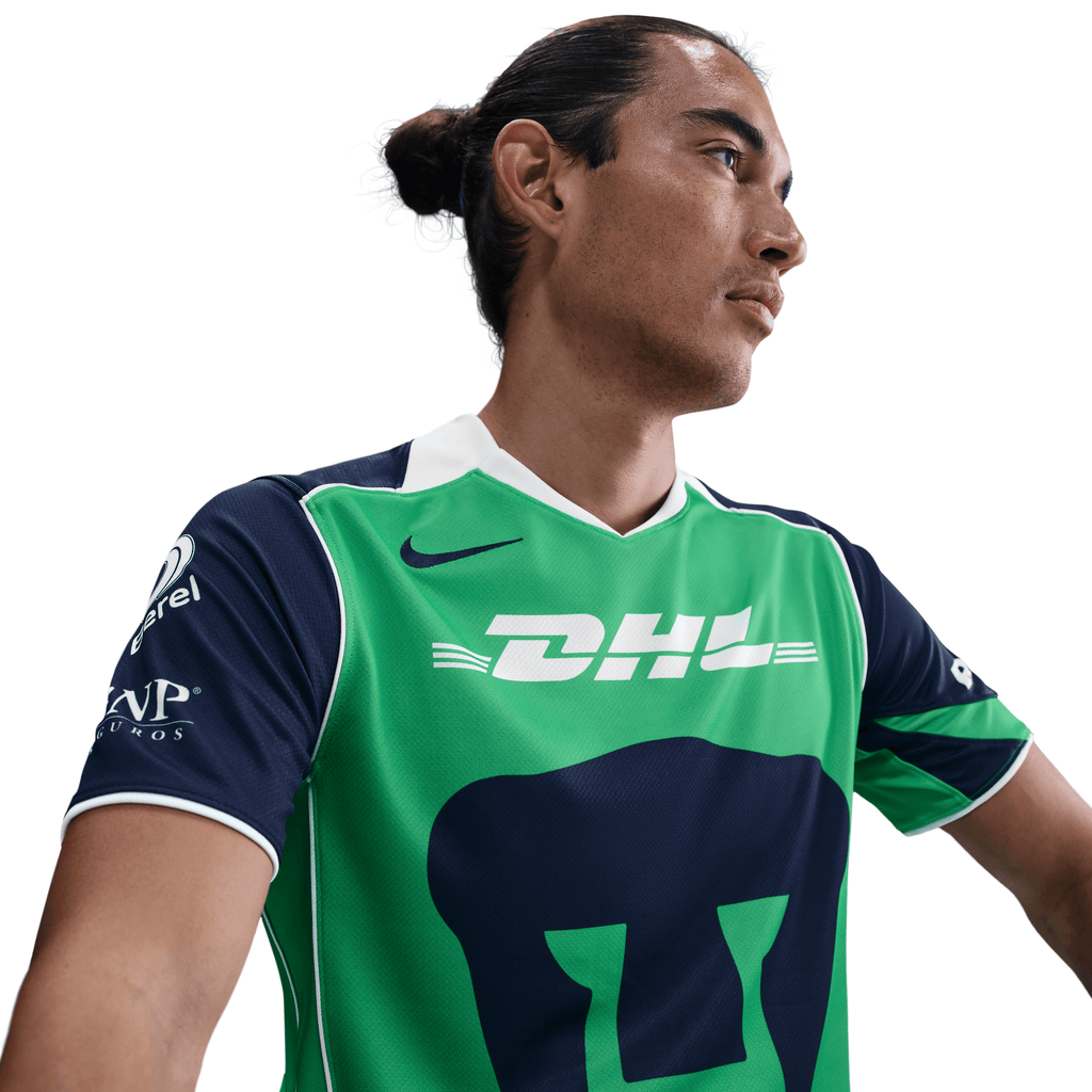 Pumas UNAM Total 90 Stadium Third Men Nike Dri-FIT Jersey 25/26 product image 3, provided for visual reference and product