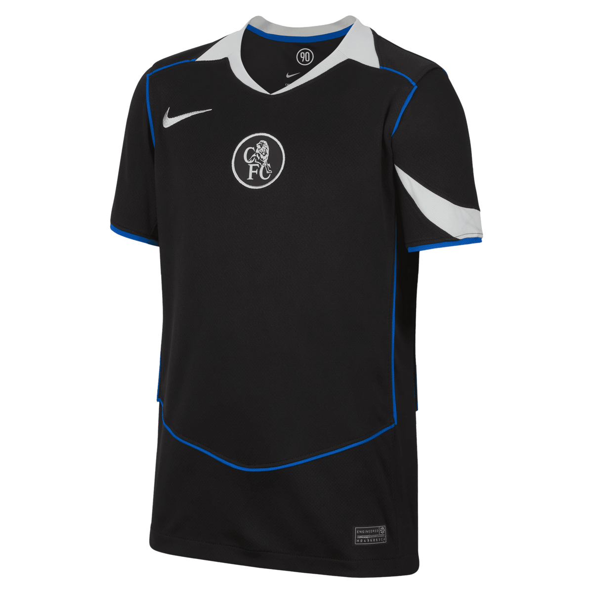 Nike Big Kids' Chelsea FC Stadium Third Dri-FIT Total 90 Replica Jersey 25/26 product image 1, provided for visual reference