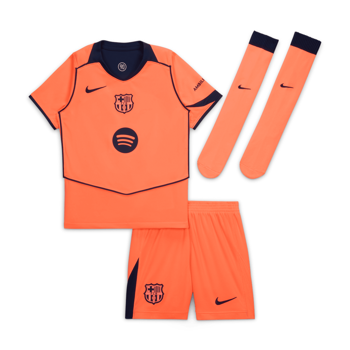 Nike Child Unisex FC Barcelona 3rd Mini Kit 25/26 product image 1, provided for visual reference and product detail review