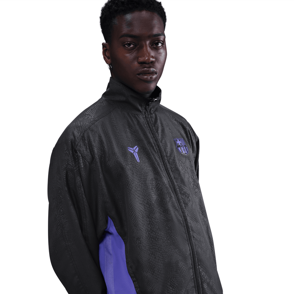 Kobe Bryant FC Barcelona Away Graphic Track Jacket product image 2, provided for visual reference and product detail review
