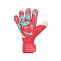 Nike Grip3 Goalkeeper Soccer Gloves-Ember Glow/Aurora Green product image 1, provided for visual reference and product
