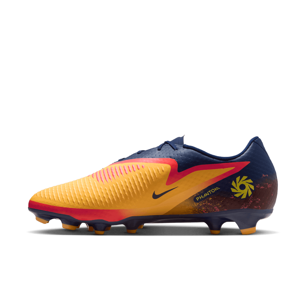 Nike Phantom 6 Low Academy "Erling Haaland" MG/FG- Laser Orange/lemon Venom-blue Void product image 2, provided for visual