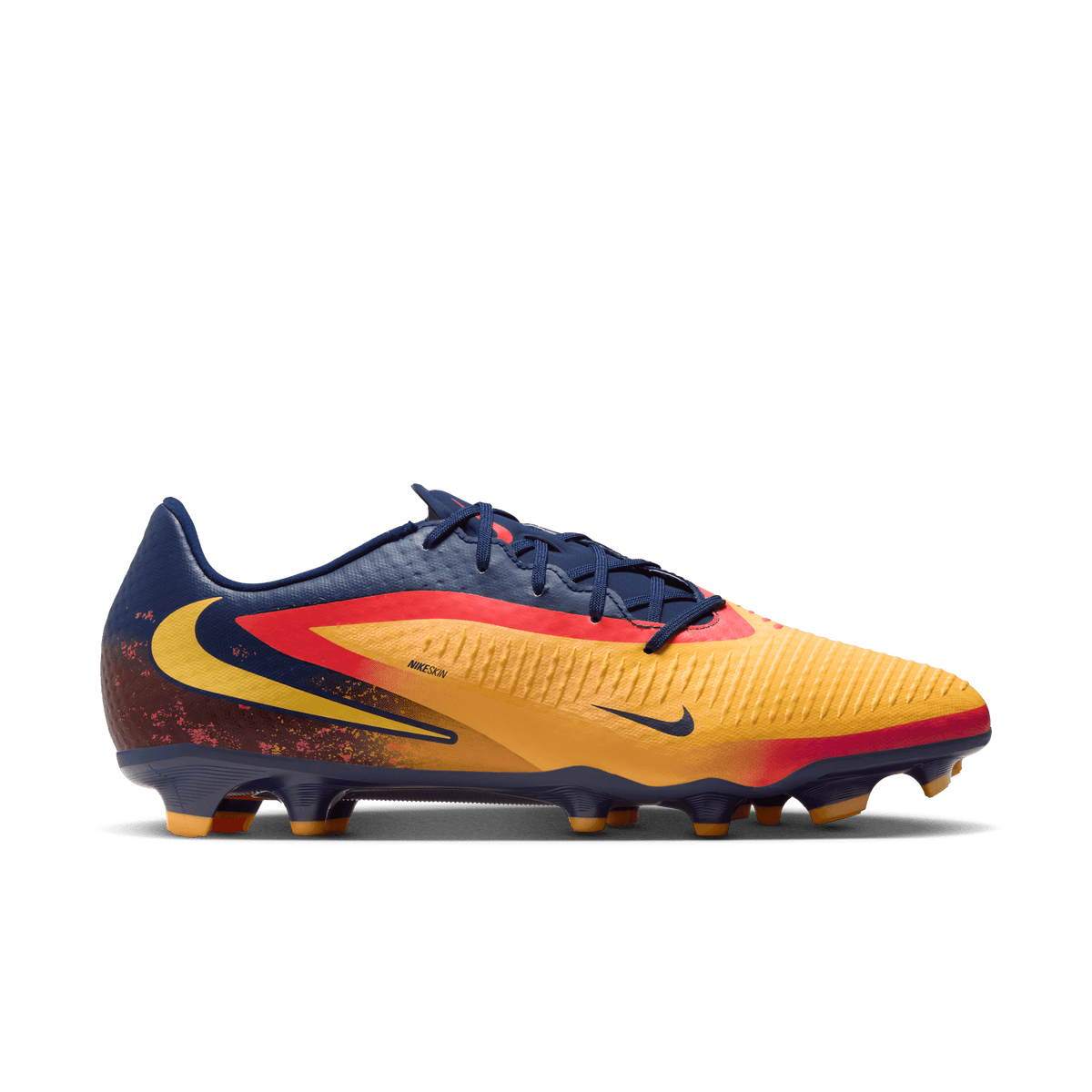 Nike Phantom 6 Low Academy "Erling Haaland" MG/FG- Laser Orange/lemon Venom-blue Void product image 1, provided for visual