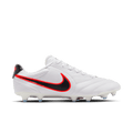 Nike Tiempo Ligera Pro FG-White/Black-Bright Crimson product image 1, provided for visual reference and product detail review