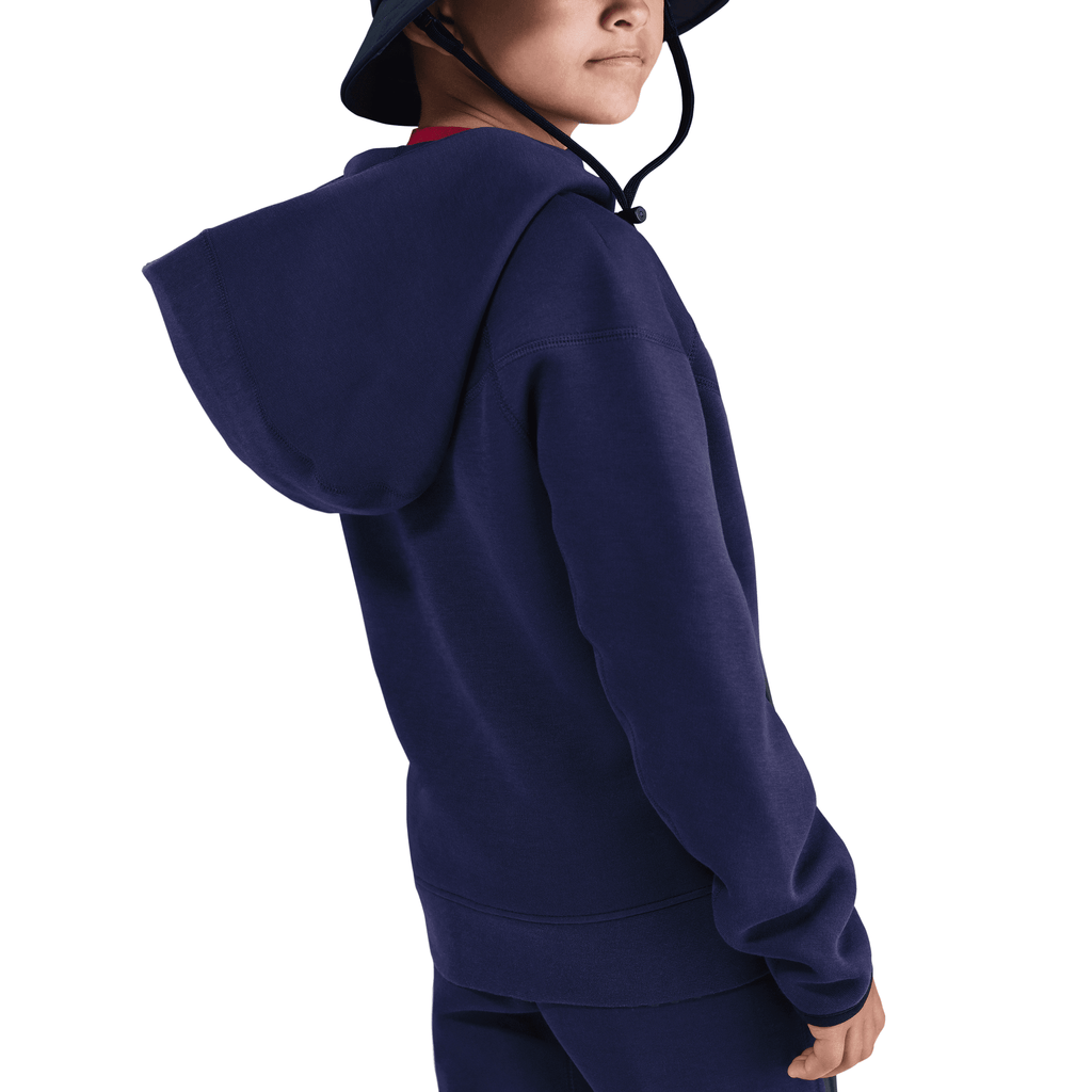 Nike FC Barcelona Tech Fleece Big Kids' (Boys') Full-Zip Hoodie product image 4, provided for visual reference and product