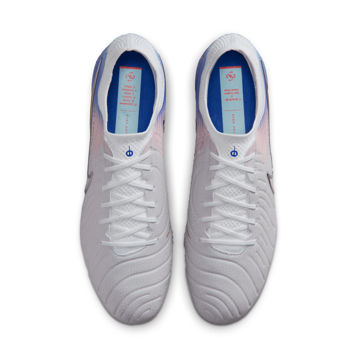 Nike United Tiempo Legend 10 Elite-Vast Grey/racer Blue product image 2, provided for visual reference and product detail
