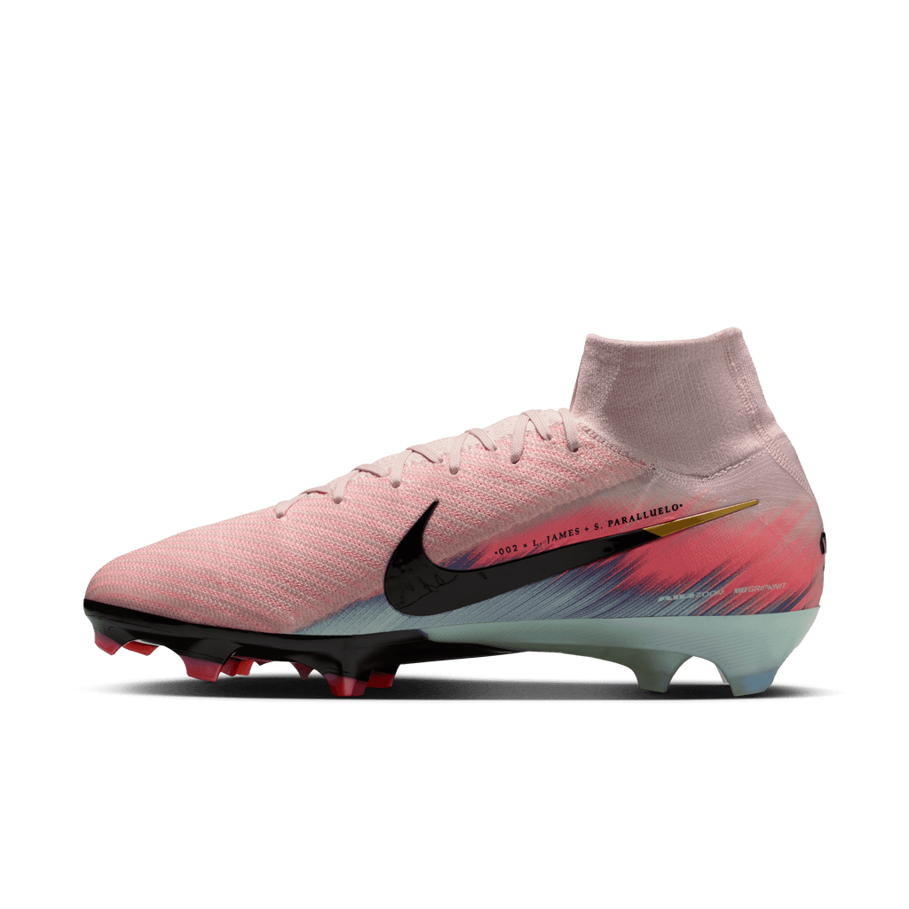 Nike United Youth Mercurial Superfly 10 Elite-Silt Red/Racer Blue product image 2, provided for visual reference and product