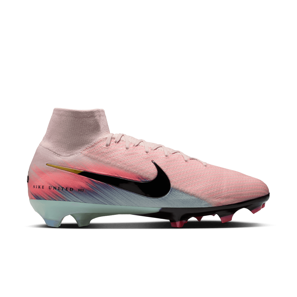 Nike United Mercurial Superfly 10 Elite-Silt Red/Racer Blue product image 1, provided for visual reference and product