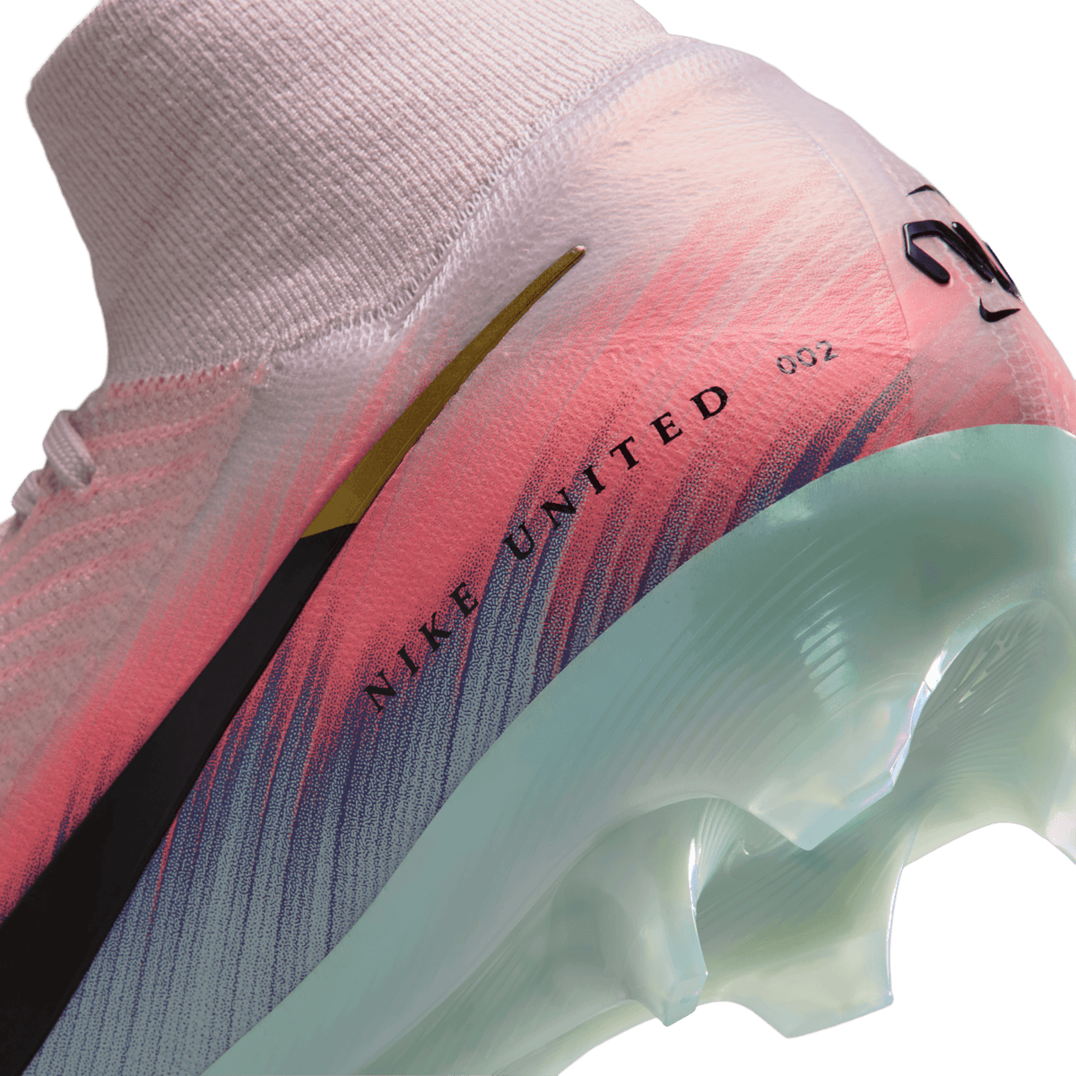 Nike United Mercurial Superfly 10 Elite-Silt Red/Racer Blue product image 5, provided for visual reference and product
