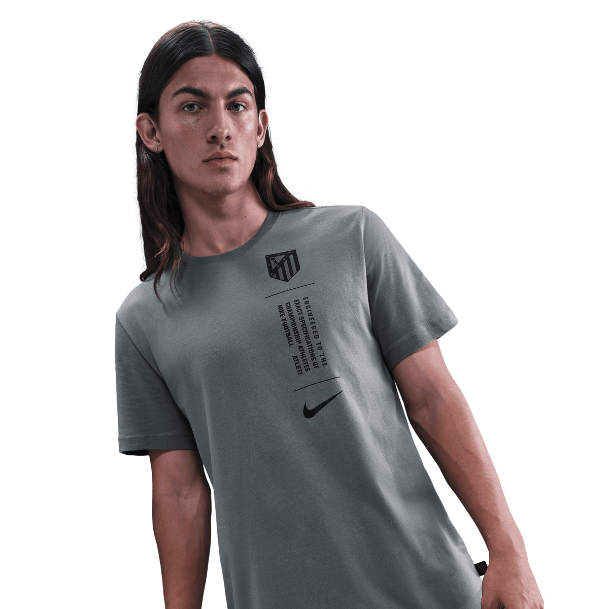 Nike Atlético Madrid Soccer T-Shirt product image 3, provided for visual reference and product detail review