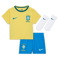 Nike Baby/Toddler Unisex Brazil Stadium Home Jordan Soccer Replica 3-Piece Kit product image 1, provided for visual