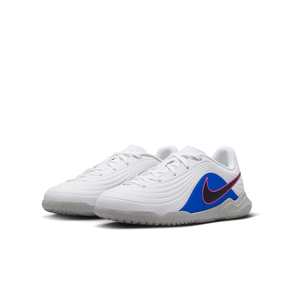 Nike Jr. Tiempo Maestro Club IC-White/black-racer Blue-pink Blast product image 4, provided for visual reference and product