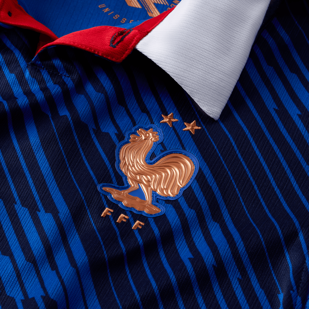 Nike Youth FFF Stadium Home Dri-FIT Soccer Replica Jersey 2026 product image 3, provided for visual reference and product