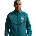 Nike Brazil Tech Fleece Windrunner Men Soccer Full-Zip Hoodie product image 1, provided for visual reference and product