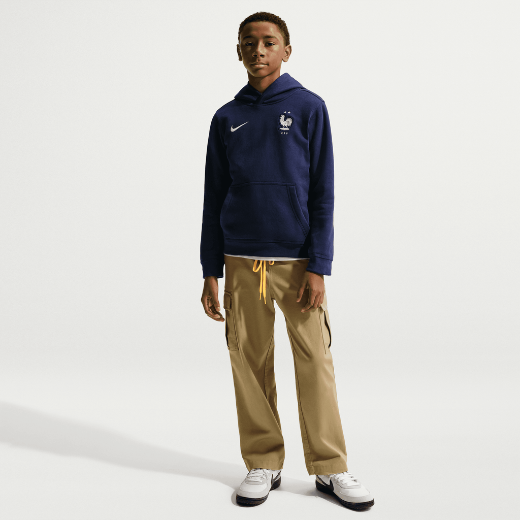 Nike France Big Kids' (Boys') Nike Soccer Pullover Hoodie product image 4, provided for visual reference and product detail
