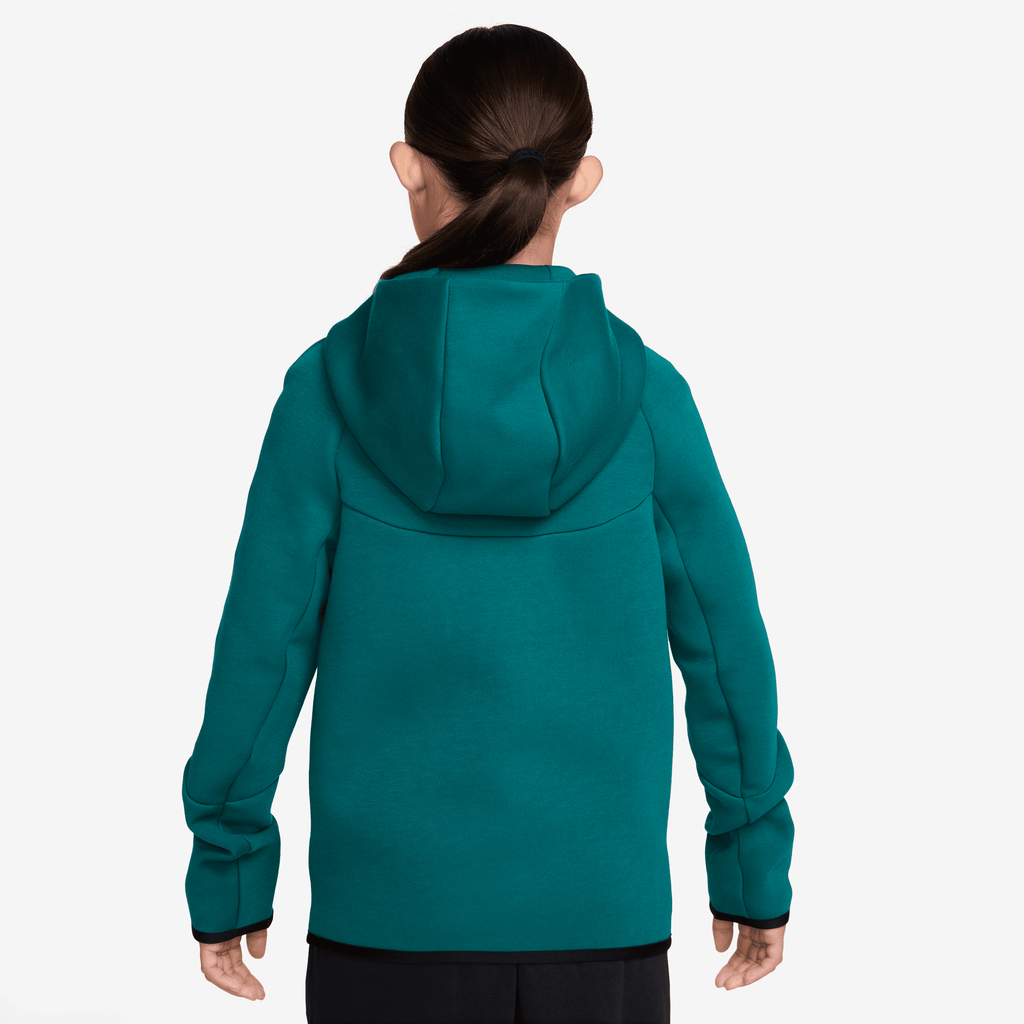 Nike Brazil Tech Fleece Big Kids' (Boys') Soccer Full-Zip Hoodie product image 2, provided for visual reference and product
