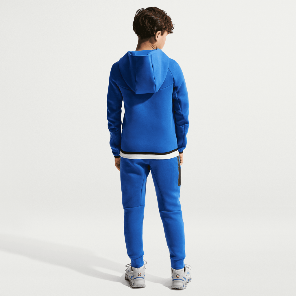 Nike France Tech Fleece Big Kids' (Boys') Soccer Full-Zip Hoodie product image 3, provided for visual reference and product