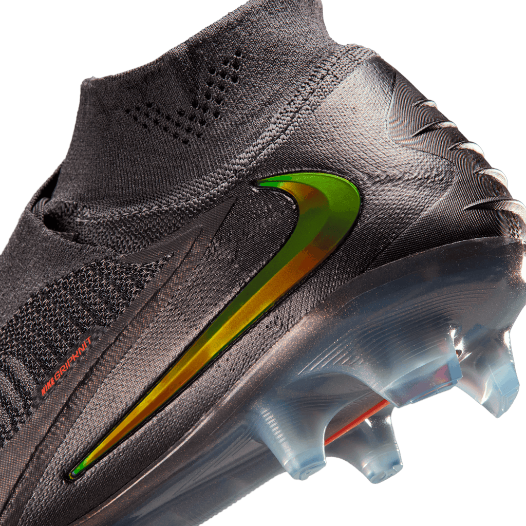 Nike Phantom 6 High Elite LV8 FG-: Medium Ash/gold Amber-black product image 6, provided for visual reference and product