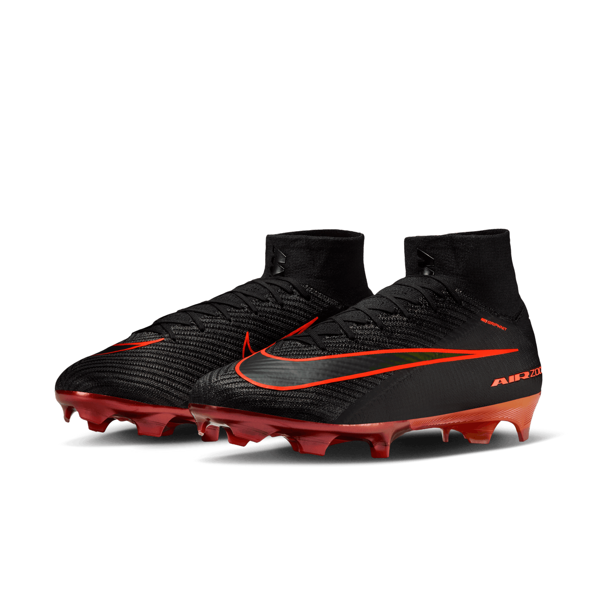 Nike Mercurial Superfly 10 Elite LV8 FG- Black/hyper Crimson product image 4, provided for visual reference and product