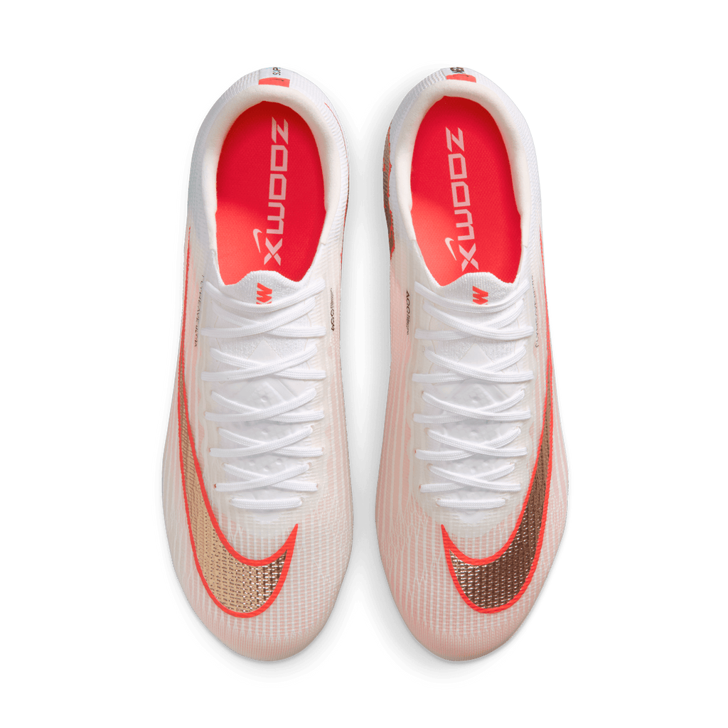 Nike Mercurial Superfly Youth 11 Elite - WHITE/BLUR-BRIGHT CRIMSON product image 7, provided for visual reference and