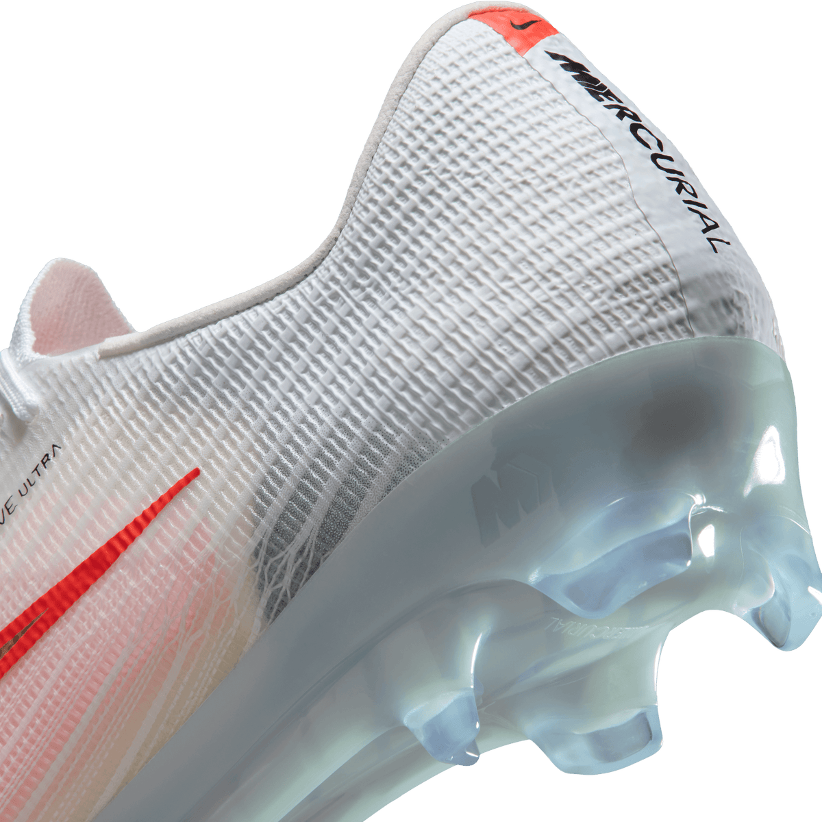 Nike Mercurial Superfly Youth 11 Elite - WHITE/BLUR-BRIGHT CRIMSON product image 5, provided for visual reference and
