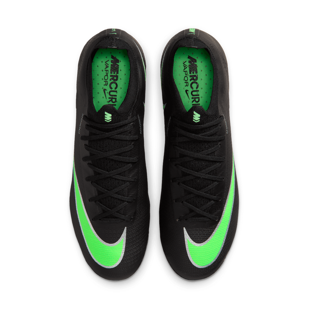 Nike Mercurial Vapor 17 Elite FG-Black/illusion Green-black product image 7, provided for visual reference and product